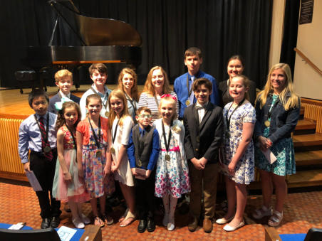 2018 Honors Recital, Mobile Music Teachers Association